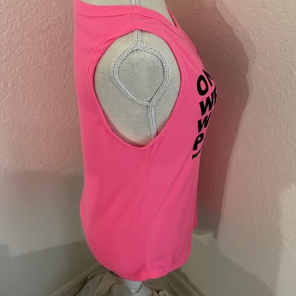 Mean Girls Hot Pink Ribbed Tank Top Size Medium - Picture 5 of 6